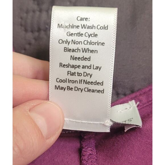 Soft Surroundings Plum A-Line Tunic P/M Long Sleeve Oversized – EUC - Picture 5 of 7